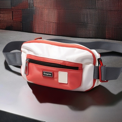 Mit Reißverschluss geschlossene Messenger-Tasche für modische und bequeme Handy-Speicherung