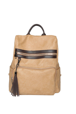 Wasserdicht Computer Laptop 2 Weg Rucksack für Mädchen Bange Tasche Custom PU Leder