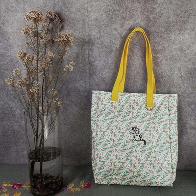 Dekoration Blumen und Pflanzen Muster Karten Damen Schultertaschen Handtaschen für Frau