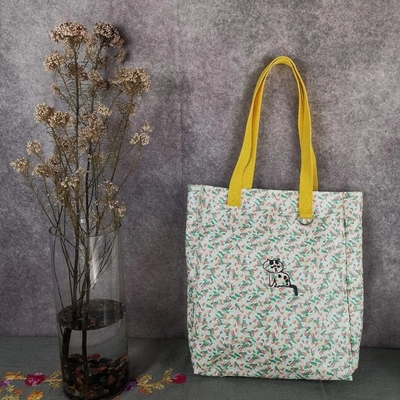 Dekoration Blumen und Pflanzen Muster Karten Damen Schultertaschen Handtaschen für Frau