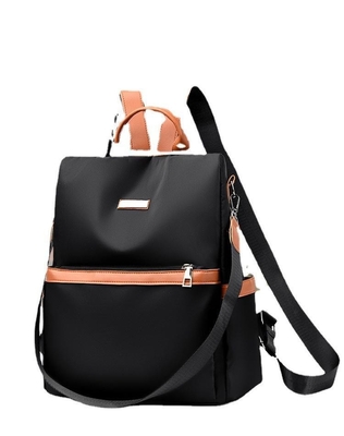 Trapez-Design Loungefly Unisex Feste Farbe Wandern Schulter Rucksack für die Schule