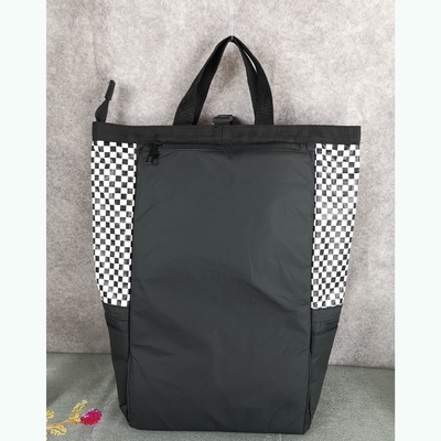 Leichtgewicht Wasserdicht Ziehseil Logo Custom Männer Lederausrüstung Laptop Rucksack mit Reißverschluss