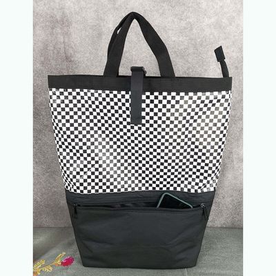 Leichtgewicht Wasserdicht Ziehseil Logo Custom Männer Lederausrüstung Laptop Rucksack mit Reißverschluss