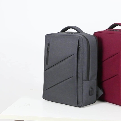 Custom Logo Business Rucksack mit großer Kapazität und Anti-Diebstahl Oxford Material