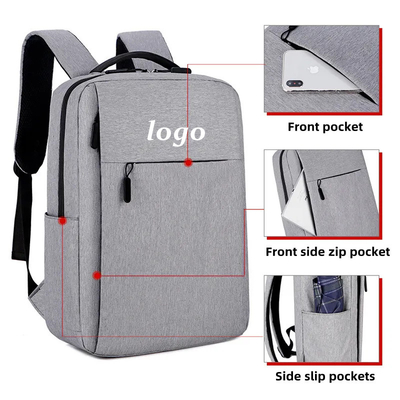 Custom LOGO Laptop Rucksack für Männer Business Sack a dos Wasserdicht Oxford Rucksack Schulstudent Rucksack mit USB