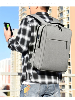Custom LOGO Laptop Rucksack für Männer Business Sack a dos Wasserdicht Oxford Rucksack Schulstudent Rucksack mit USB