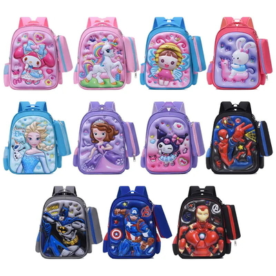 Custom 2024 3D Sanrio Cartoon Druck Kindergarten Rucksack Schüler Rucksack wasserdicht Kinder mymelody Rucksack für Kinder Schul Rucksack
