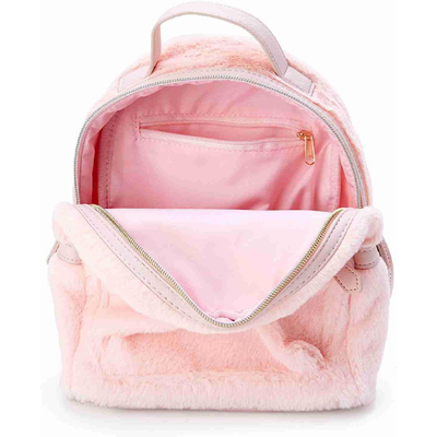 Großhandel Süßes Pelziges Plush-Hund-Mini-Rucksack für Mädchen Doppel-Schultertasche für Kinder Geschenk Kawaii-Schulrucksäcke