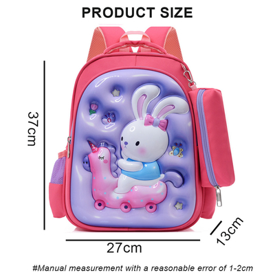 Anpassbarer 3D-Cartoon-Druck Kindergarten Rucksack Schüler Rucksack Wasserdicht Kinder Schul Rucksack Für Kinder Schul Rucksack Design Rucksack