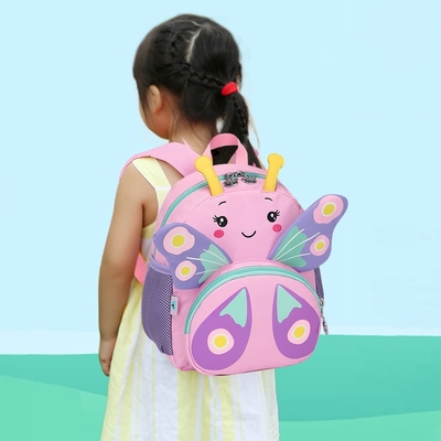 Süße Kinder Rucksack für Mädchen Kleines 3D-Cartoon Kleinkind Schulbuchsack Alter 1-3 Tagespflege Kindergarten Reisetaschen Kinder Rucksack Spielzeug Rucksack Geschenk für Kind Tagesack