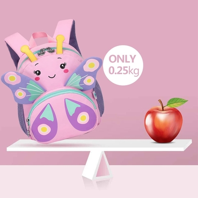Süße Kinder Rucksack für Mädchen Kleines 3D-Cartoon Kleinkind Schulbuchsack Alter 1-3 Tagespflege Kindergarten Reisetaschen Kinder Rucksack Spielzeug Rucksack Geschenk für Kind Tagesack