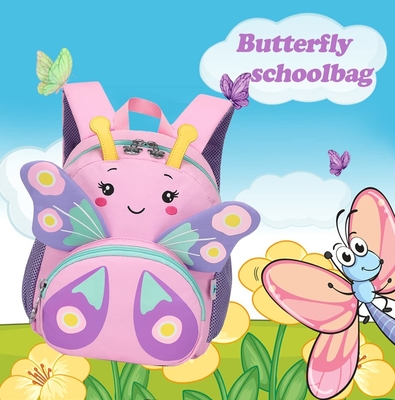 Süße Kinder Rucksack für Mädchen Kleines 3D-Cartoon Kleinkind Schulbuchsack Alter 1-3 Tagespflege Kindergarten Reisetaschen Kinder Rucksack Spielzeug Rucksack Geschenk für Kind Tagesack