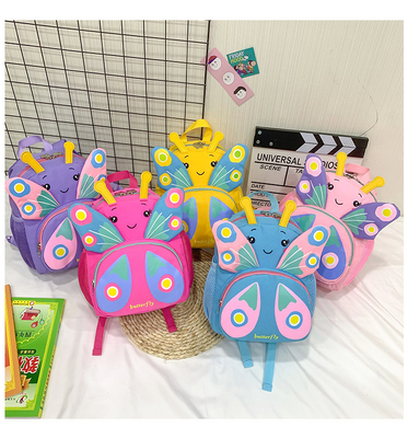 Süße Kinder Rucksack für Mädchen Kleines 3D-Cartoon Kleinkind Schulbuchsack Alter 1-3 Tagespflege Kindergarten Reisetaschen Kinder Rucksack Spielzeug Rucksack Geschenk für Kind Tagesack