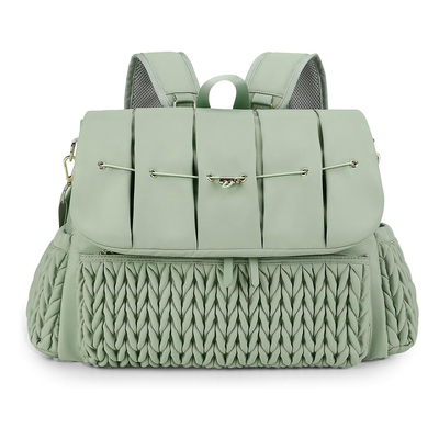Großhandel Baby Windelbeutel Kleiner Windel Rucksack Stilvolle Reise Mini-Mutterschafts-Tagtasche Muttertasche für Frauen Tote-Tasche