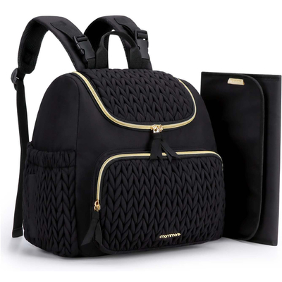 Großhandel Baby Windel Tasche Kleine Windel Rucksack Stilvolle Reise Mini-Mutterschafts-Tagesack Mommy-Tasche für Frauen Casual Tote Bag