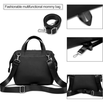 Kleiner Kinderwindel-Tasche Rucksack Kleiner Mutterschaftshandtasche Wasserdichte Multifunktions-Reisetasche Stilvolle Mini-Damen-Tote-Taschen