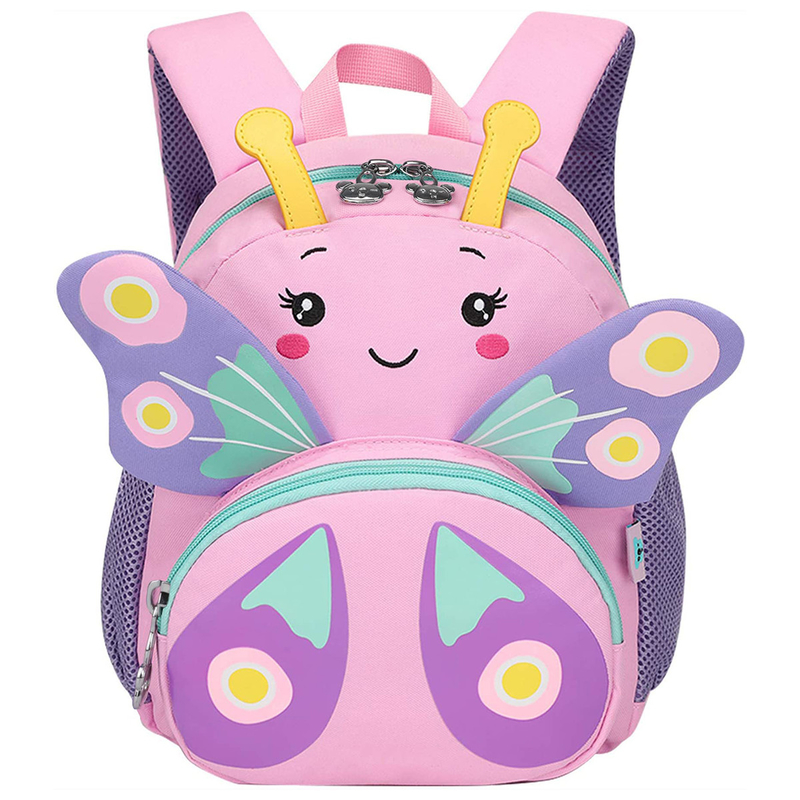 Süße Kinder Rucksack für Mädchen Kleines 3D-Cartoon Kleinkind Schulbuchsack Alter 1-3 Tagespflege Kindergarten Reisetaschen Kinder Rucksack Spielzeug Rucksack Geschenk für Kind Tagesack